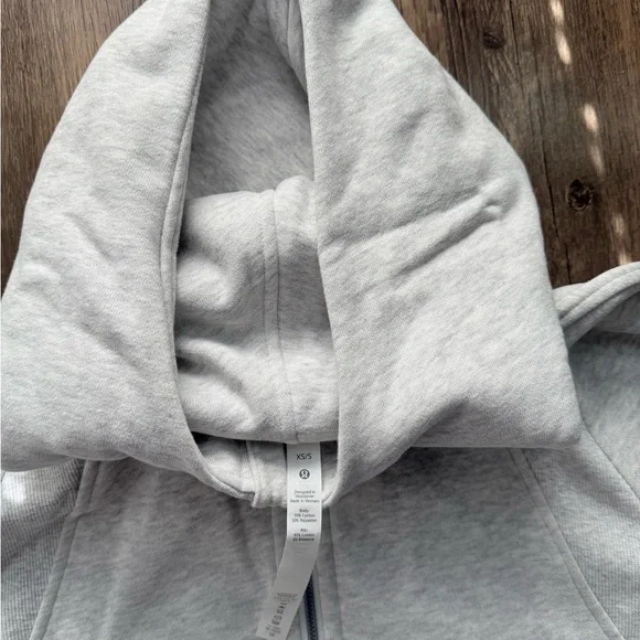 lululemon athletica scuba oversized 1/2 zip hoodie - Picture 3 of 4